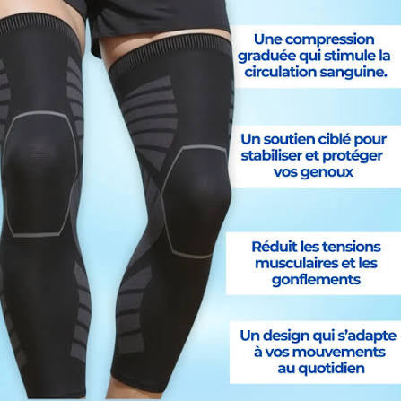 Manchons Compression Genoux V2